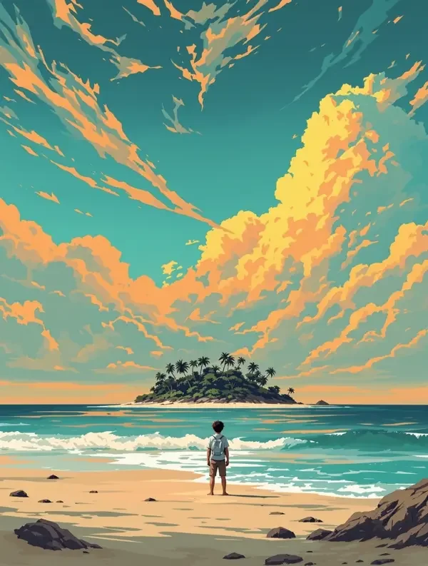 岛屿的最后一夏 番剧封面图